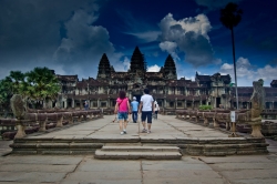 Nice Sky View of Angkor Wat