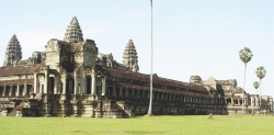The Temple viewed from the northwest