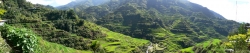 Panorama View of Banaue Rice Terraces