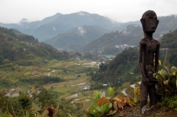Bulol (Ifugao Rice God) State at Banaue Rice Terraces