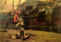 Pollice Verso by Jean-Léon Gérôme