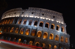 Night Shot of the Colosseum