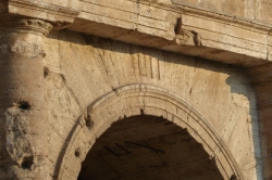 Arch of the Entrace at the Colosseum