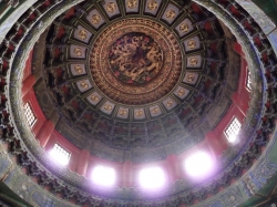 Ceiling of a Temple at The Imperial Garden