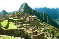 Closer Look at the Steps of Machu Picchu