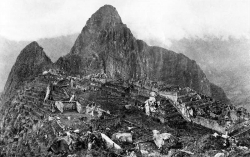 Photo of Machu Picchu Taken in 1911