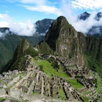 Square View of Machu Picchu