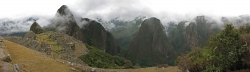 Panorama View of Machu Picchu
