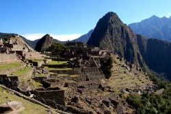 Steps are Very Steep at Machu Picchu