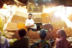 Dealing With Customers at the Marketplace Marrakesh
