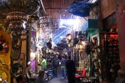 Souk Scene at Marrakech