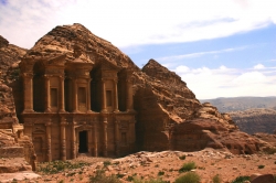 Beautiful Monastery View at Petra