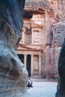 Narrow View of Treasury at Petra