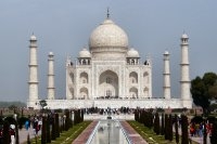 Front Image view of Taj Mahal