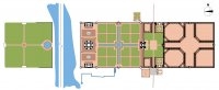 Map of Taj Mahal