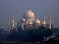 Taj Mahal View From Outside