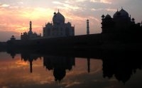 Winter Sunrise At the Taj
