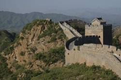 Early Morning View of the Last Tower in the Restored Section - East From Jinshanling