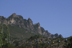 Atop Yanshanshan Inlcudes Heavenly Ladder Watching, Beijing Tower and the Fairy Tower