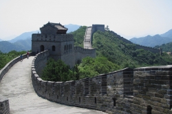Nice View and Composition of the Great Wall