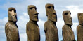 Easter Island in the Southeastern Pacific Ocean
