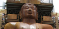The Gomateshwara Statue in Karnataka