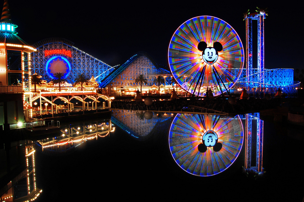 Disneyland-night